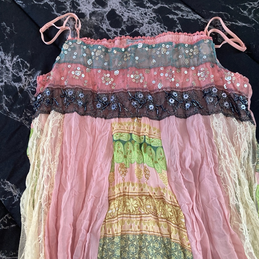 Y2K beaded top